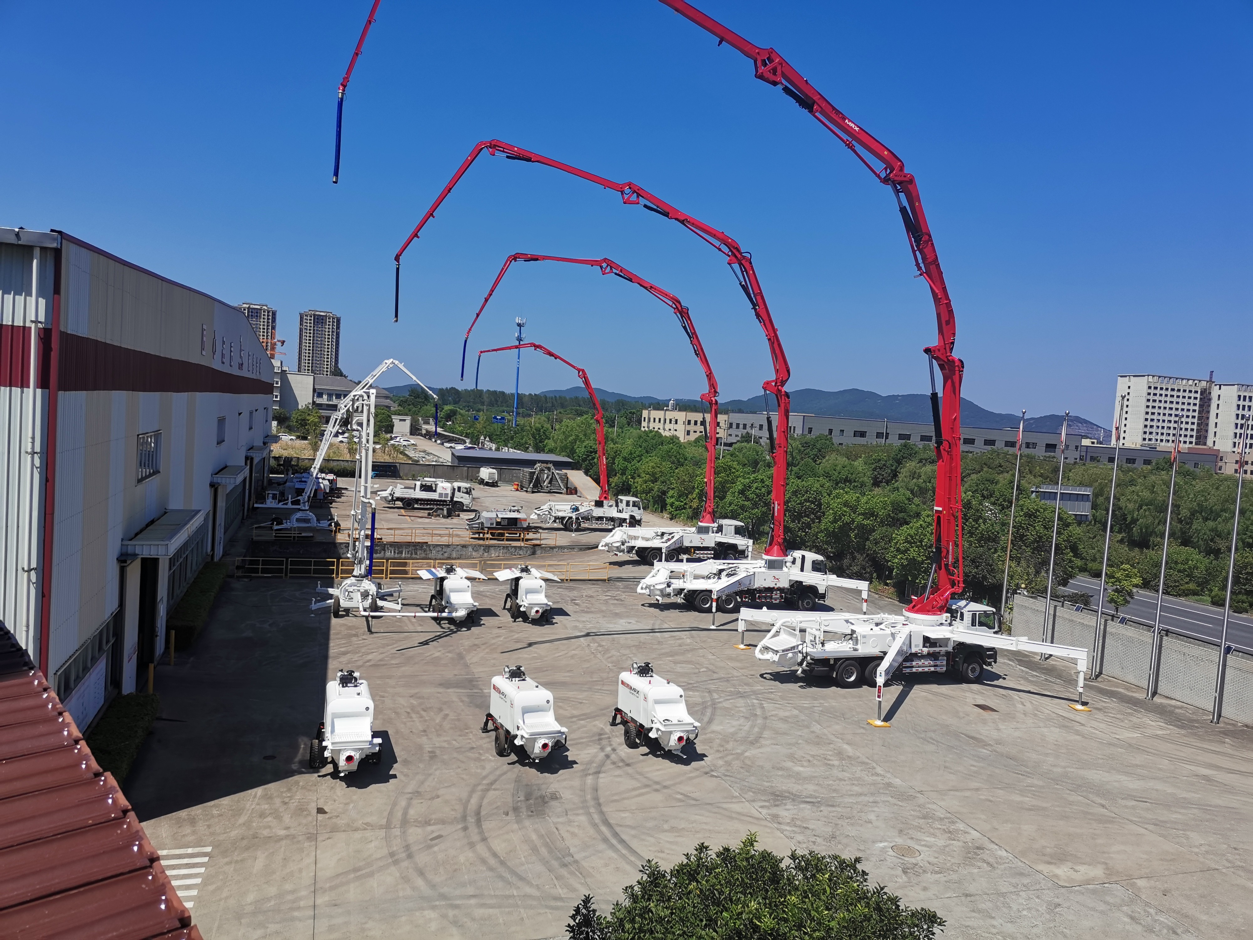 混凝土泵車 混凝土泵車